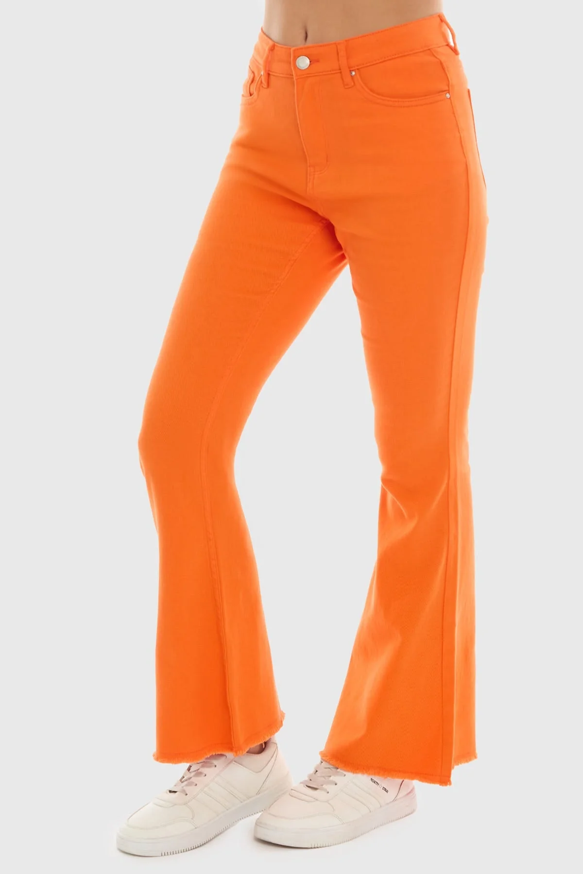 Jeans Mujer Flare Monse Naranjo: imagen 2