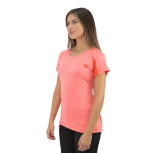 Polera Dry Fit Manga Corta Mujer Coral: imagen 4